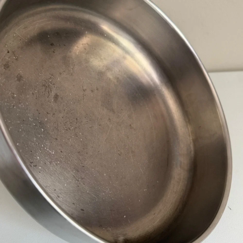 Vintage Farberware Covered Skillet Sauce Pan Aluminum Clad Stainless Steel USA